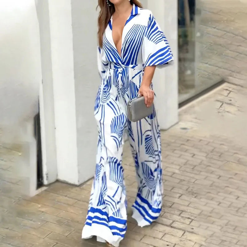 Elegant Printed Jumpsuit