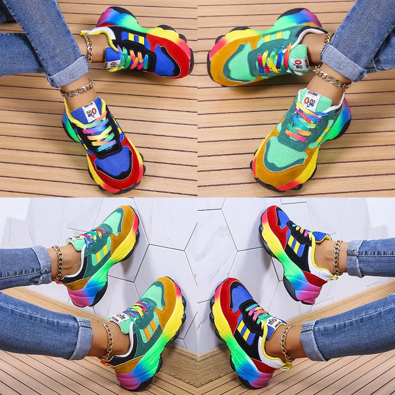 Zapatillas Deportiva Fashion - Estilo Colorido