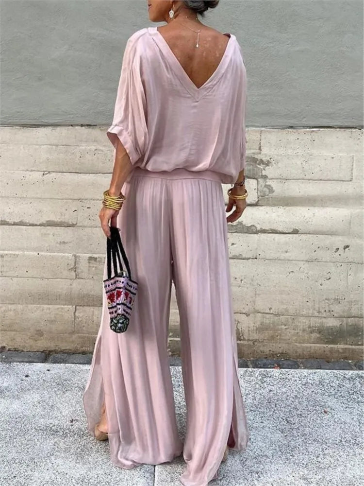 Conjunto Femenino de Chiffon 2 Piezas