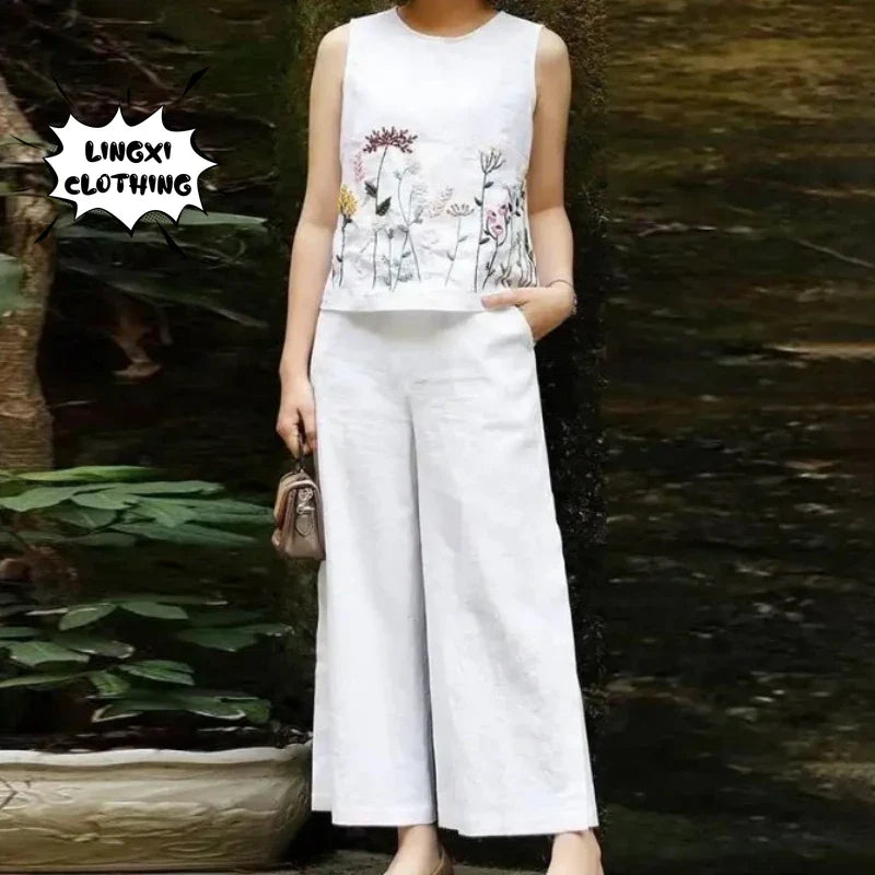 Conjunto Casual Elegante de Dos Piezas