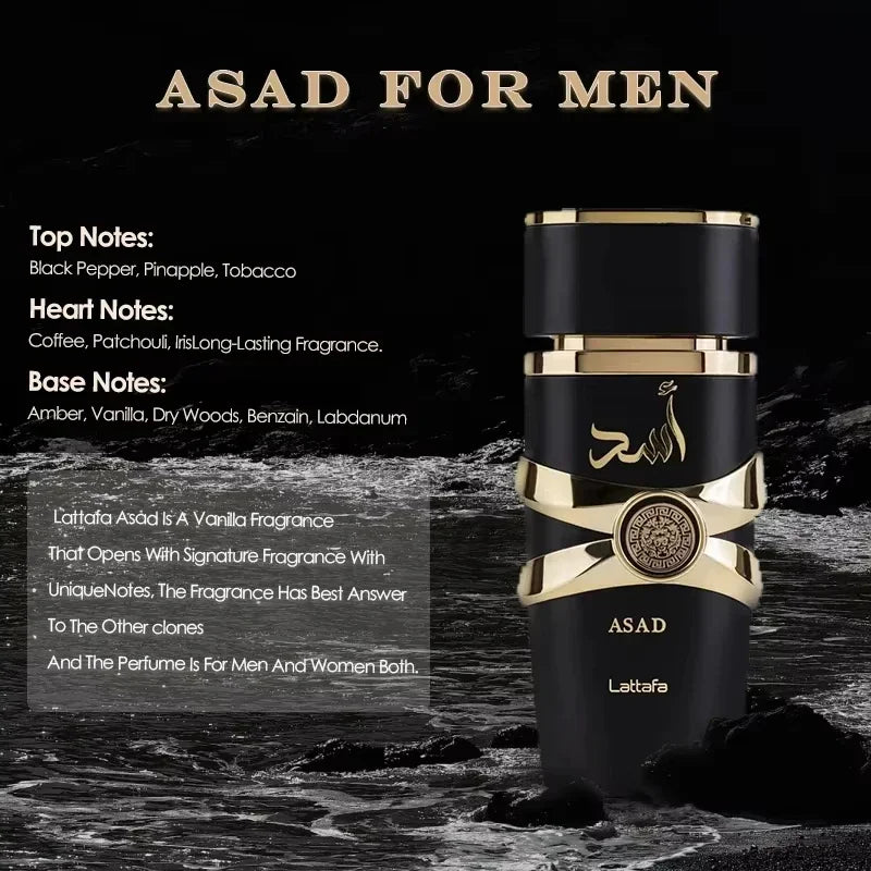 Asad Zanzibar Eau de Parfum - Colección Exclusiva de Fragancias (100ml)