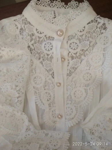 Blusa Patchwork de Encaje