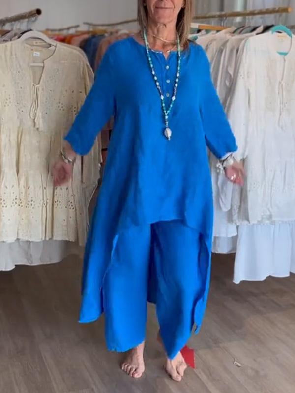 Cotton and Linen Set