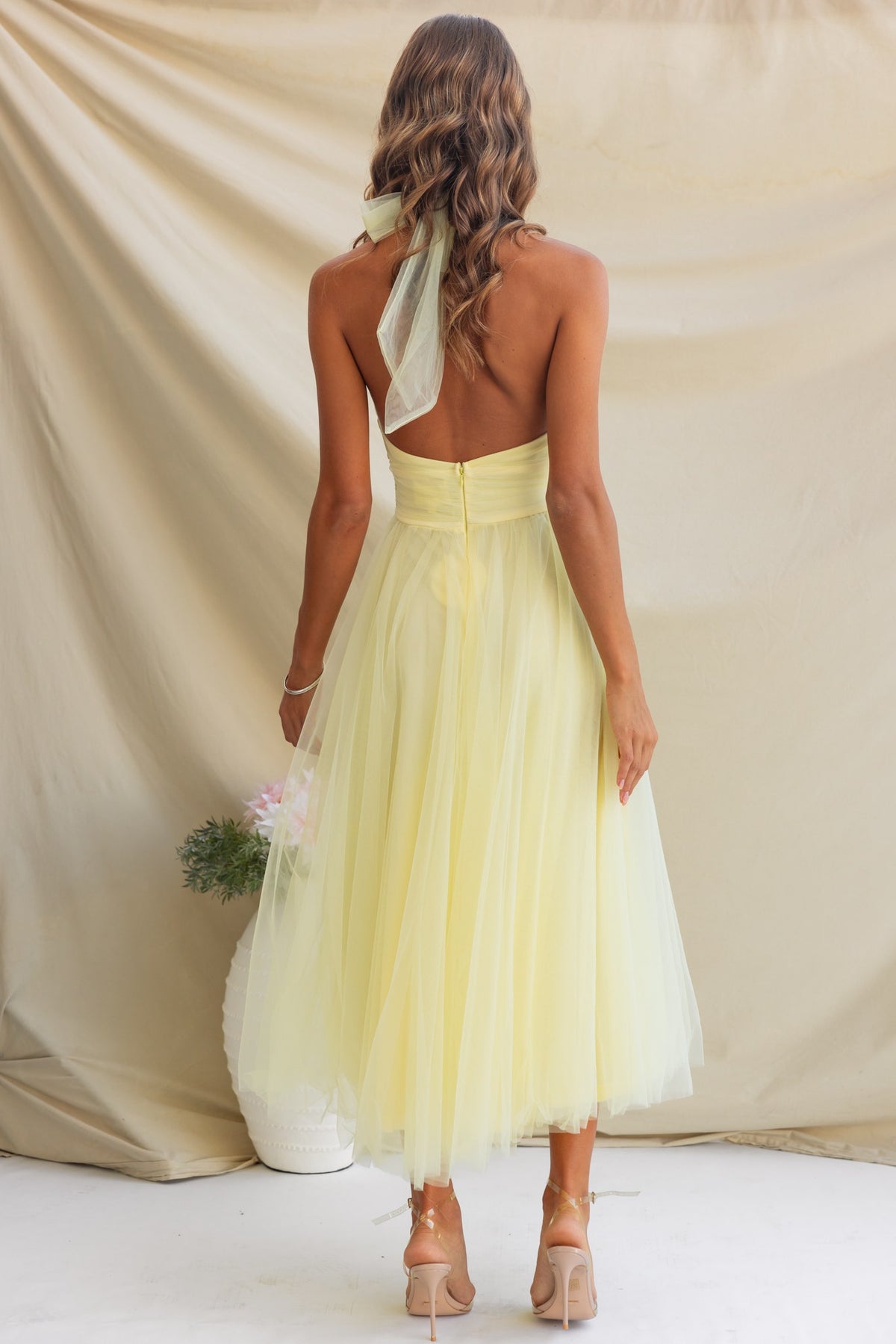 Dolce - Vestido con falda de tull