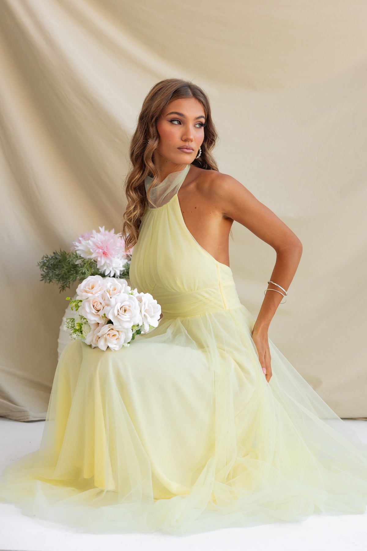 Dolce - Vestido con falda de tull