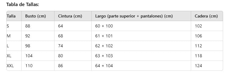 Conjunto de 3 Piezas Casual