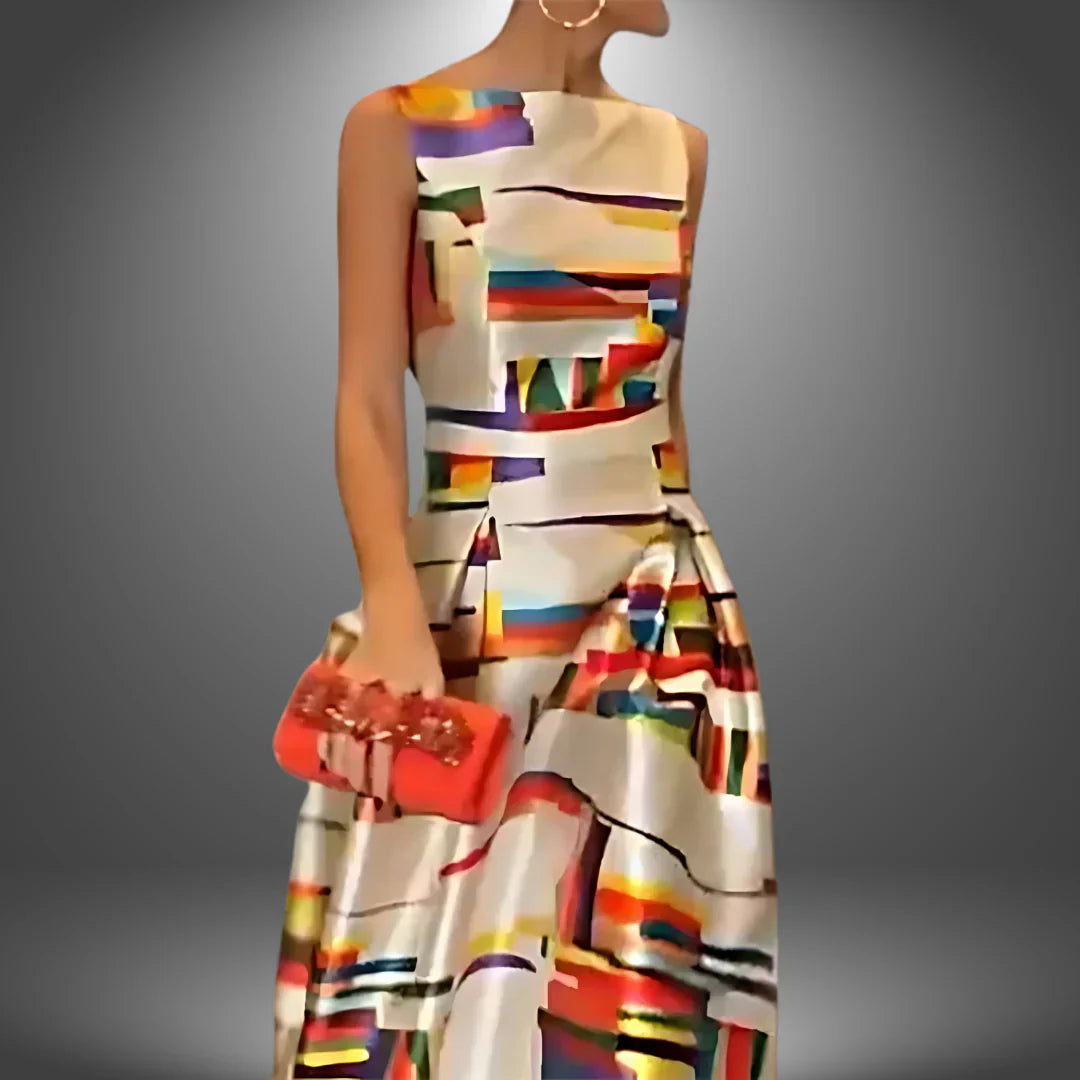 MESA | VESTIDO LARGO CASUAL HECHO A MANO