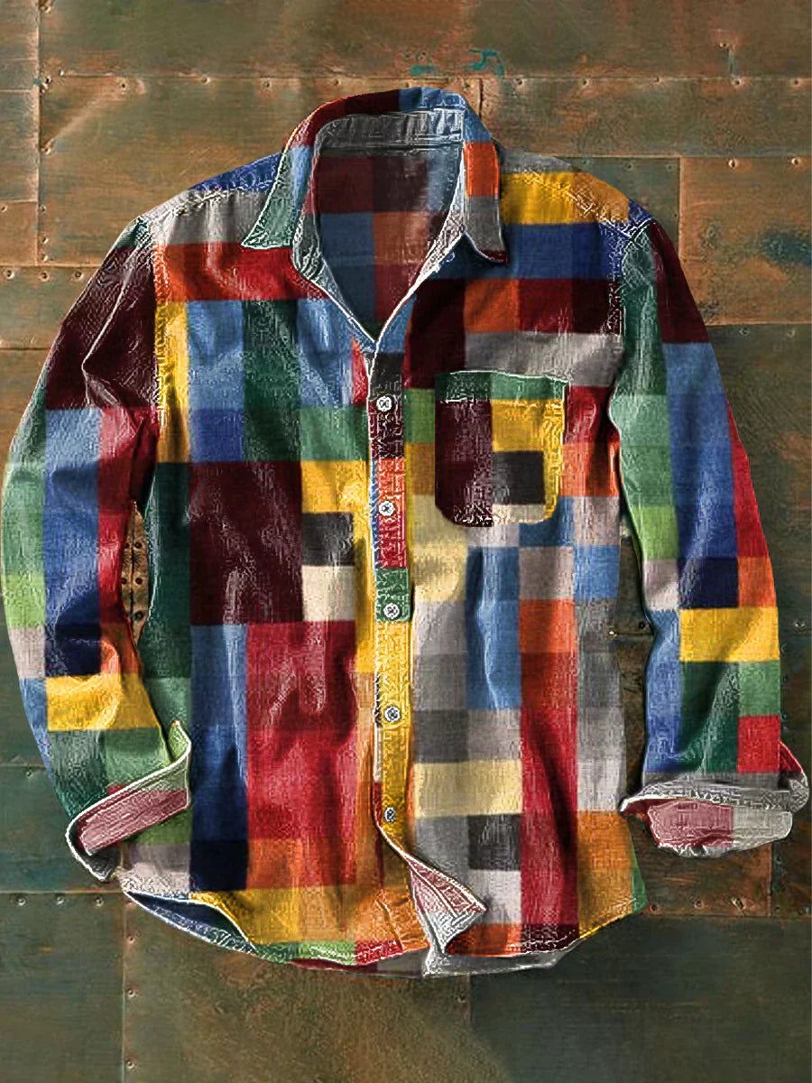 Mirco - Camisa Elegante con Bolsillo Práctico