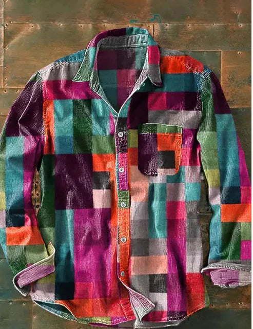Mirco - Camisa Elegante con Bolsillo Práctico