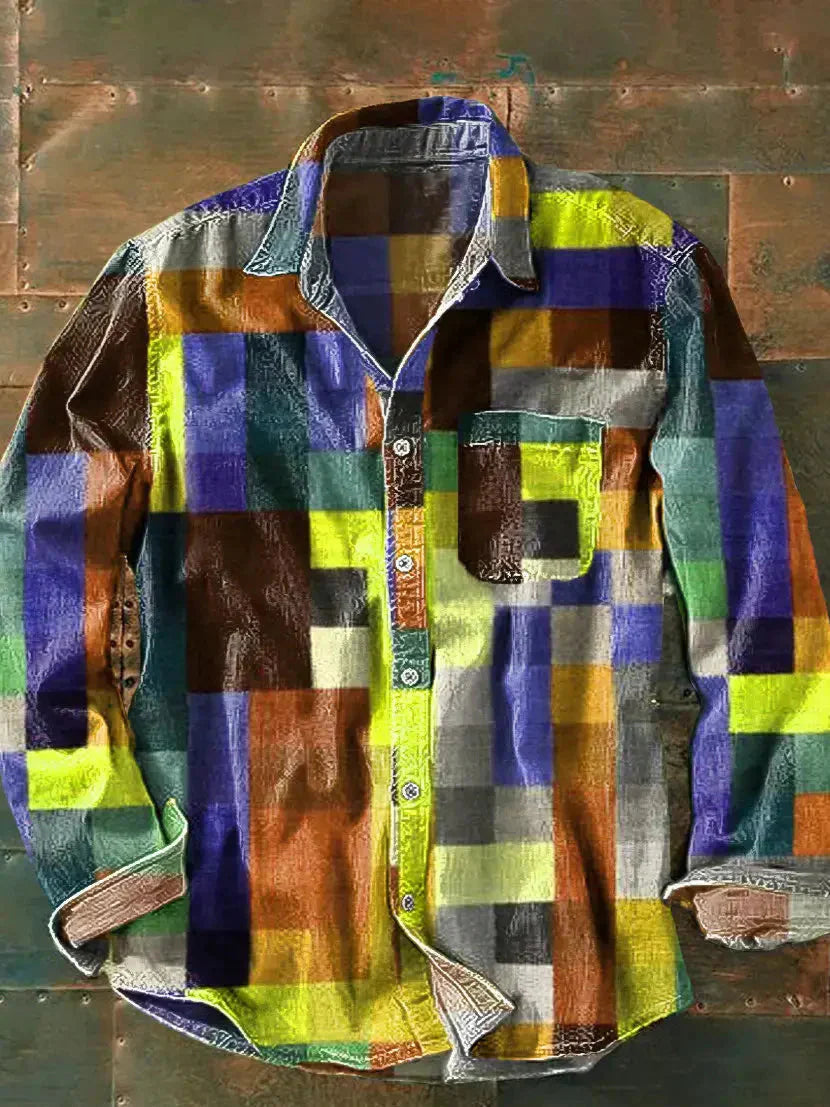 Mirco - Camisa Elegante con Bolsillo Práctico