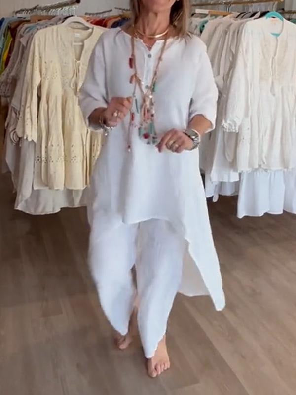 Cotton and Linen Set