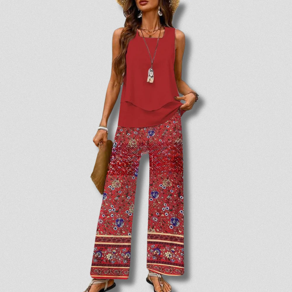 Conjunto Artesanal Boho-Chic