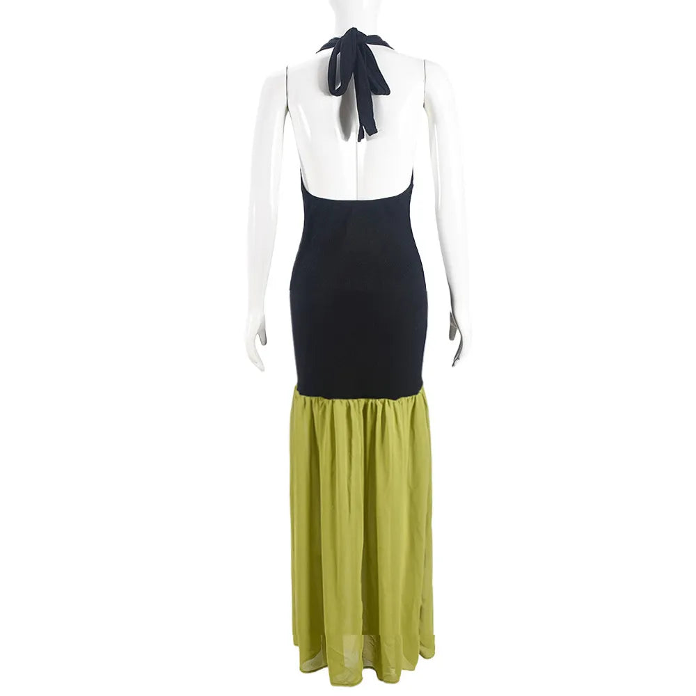 Lena - Long dress with straps