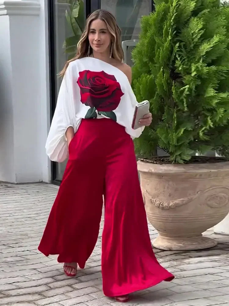 Rosabella – Conjunto Floral Rosa