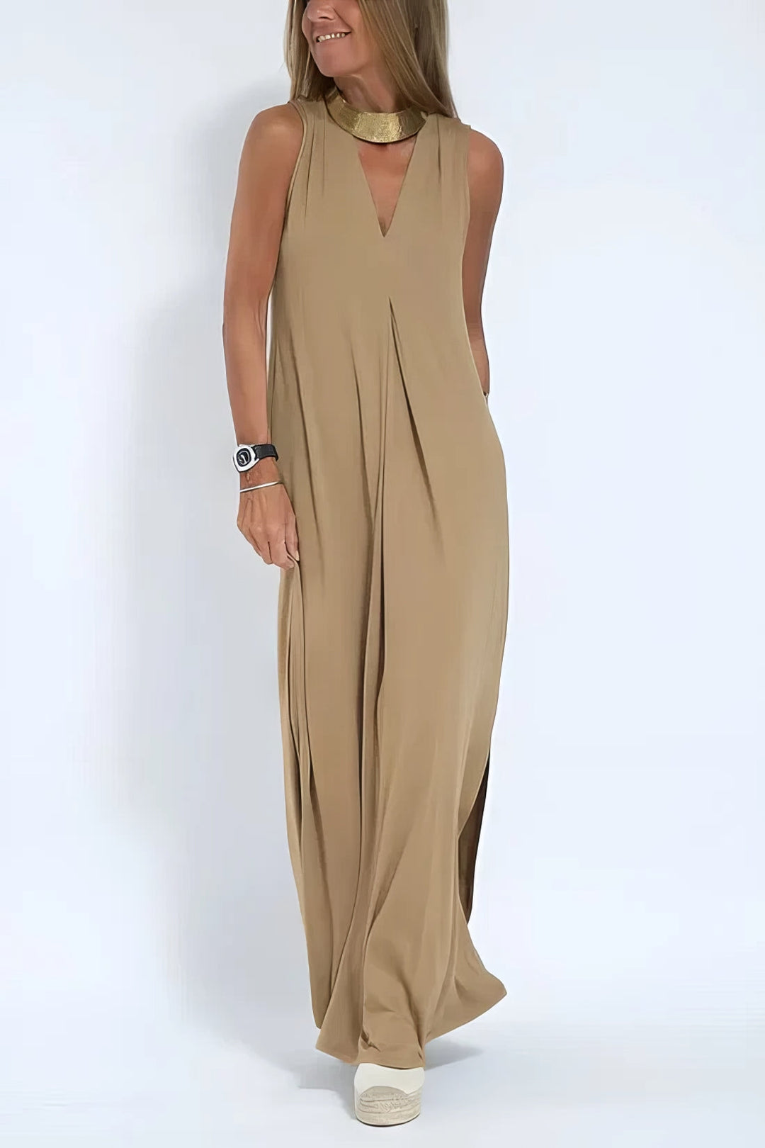 Aroa - Conjunto de vestido y chaleco