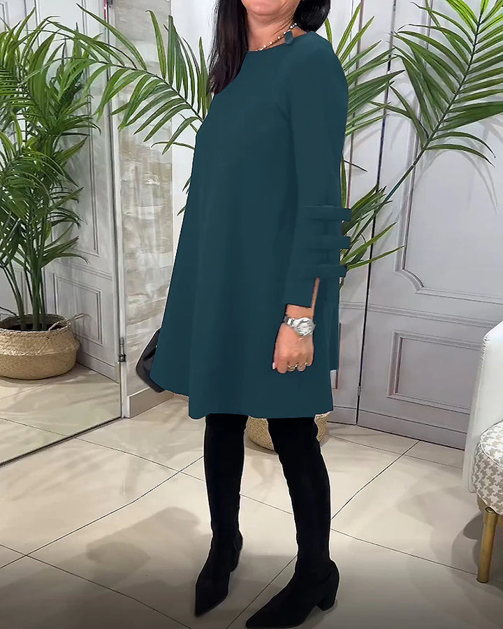 Andrea - Vestido de manga larga