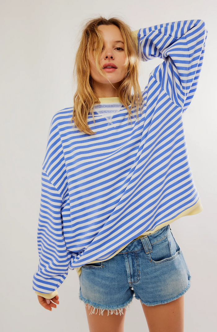 Jersey oversize de rayas