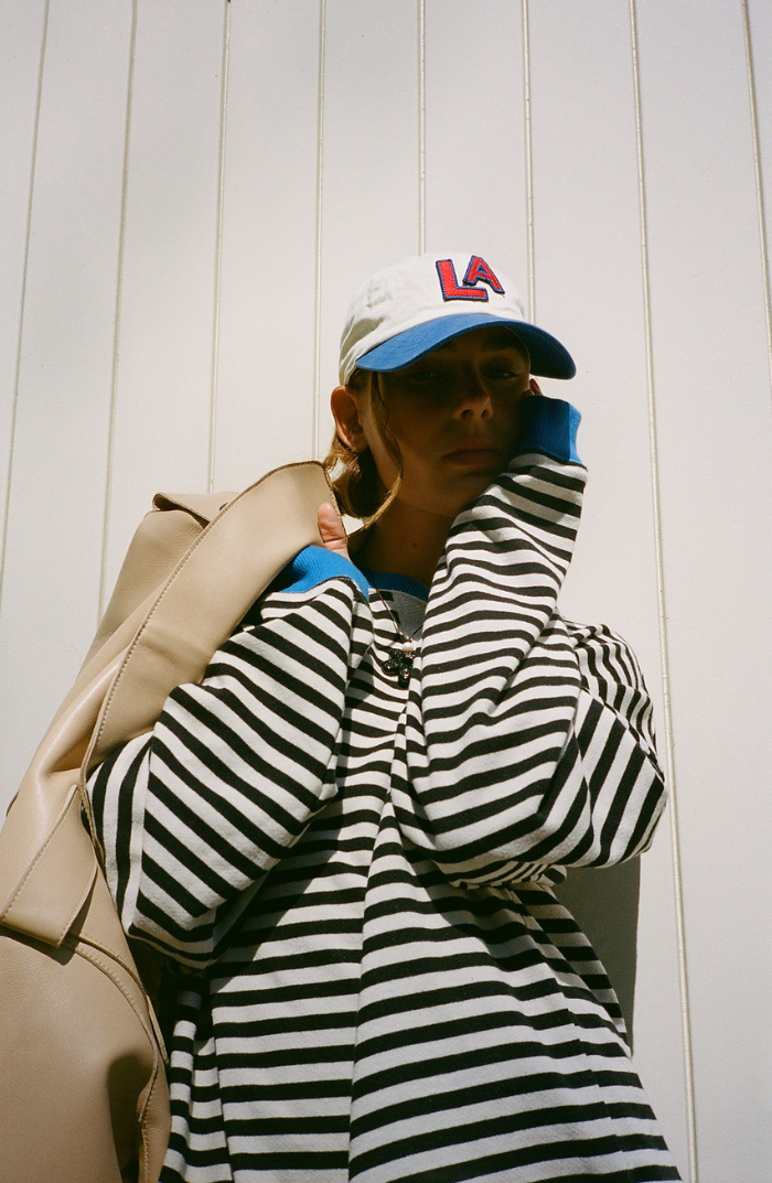 Jersey oversize de rayas