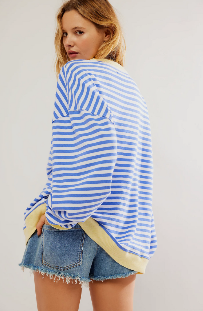 Jersey oversize de rayas