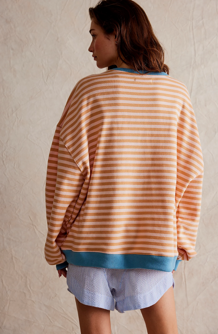 Jersey oversize de rayas