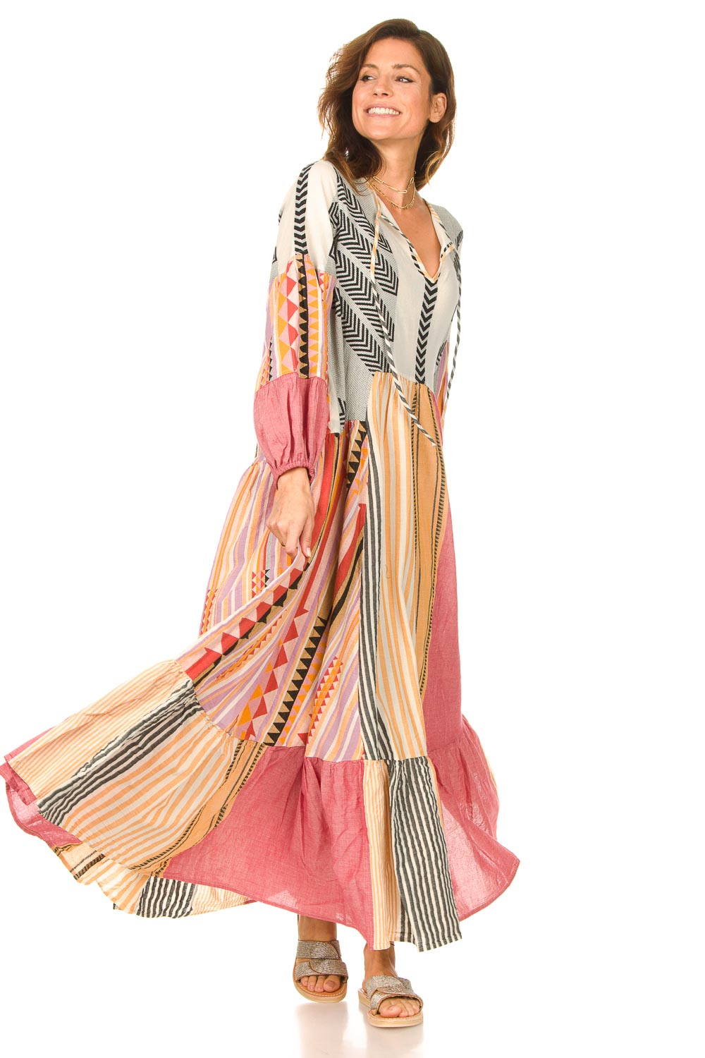 Boho - Vestido largo fluido