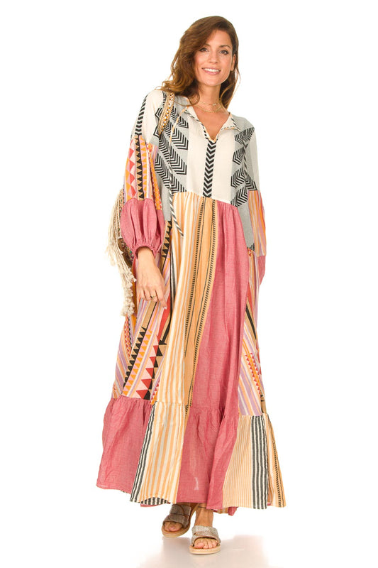 Boho - Vestido largo fluido