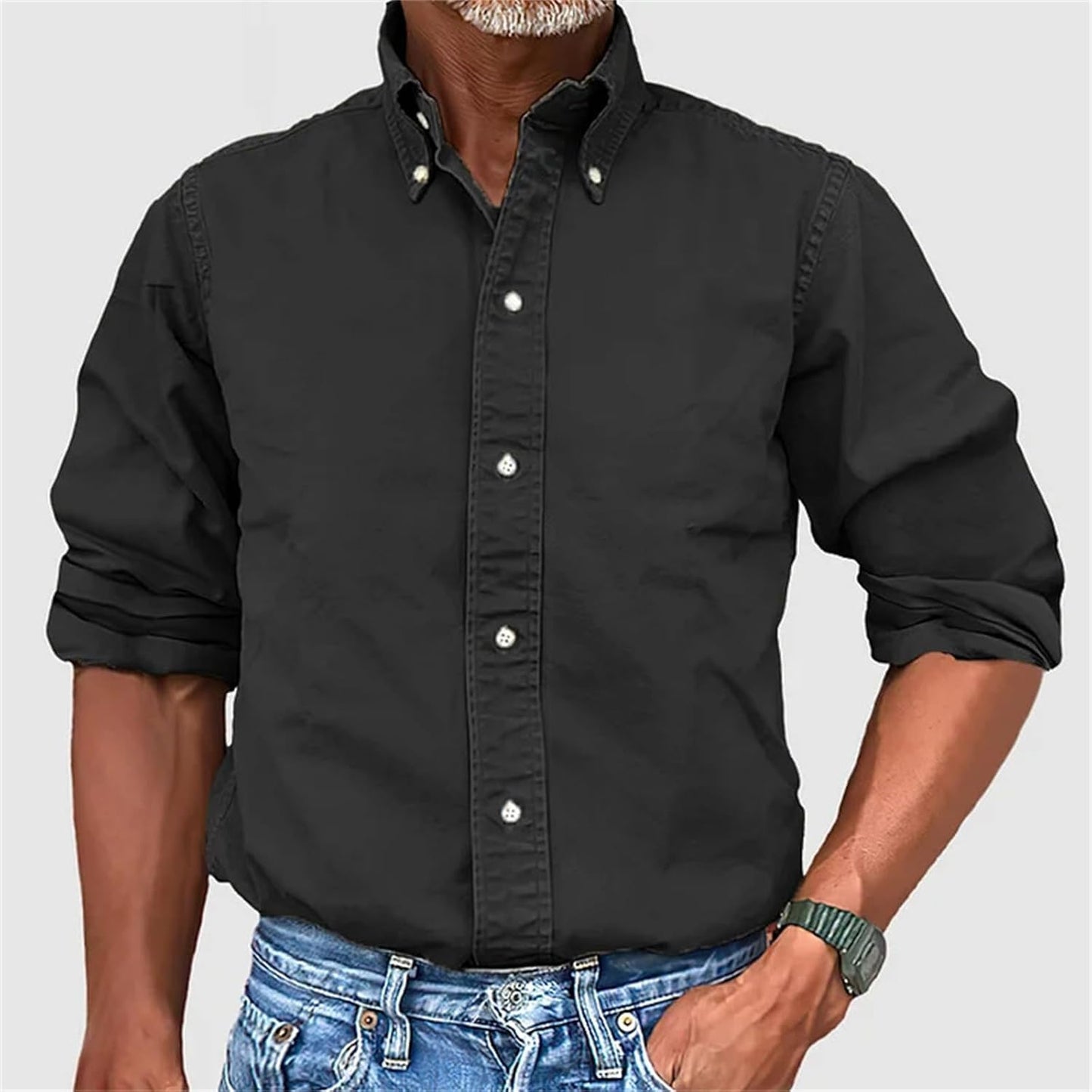 Camisa de manga larga vintage