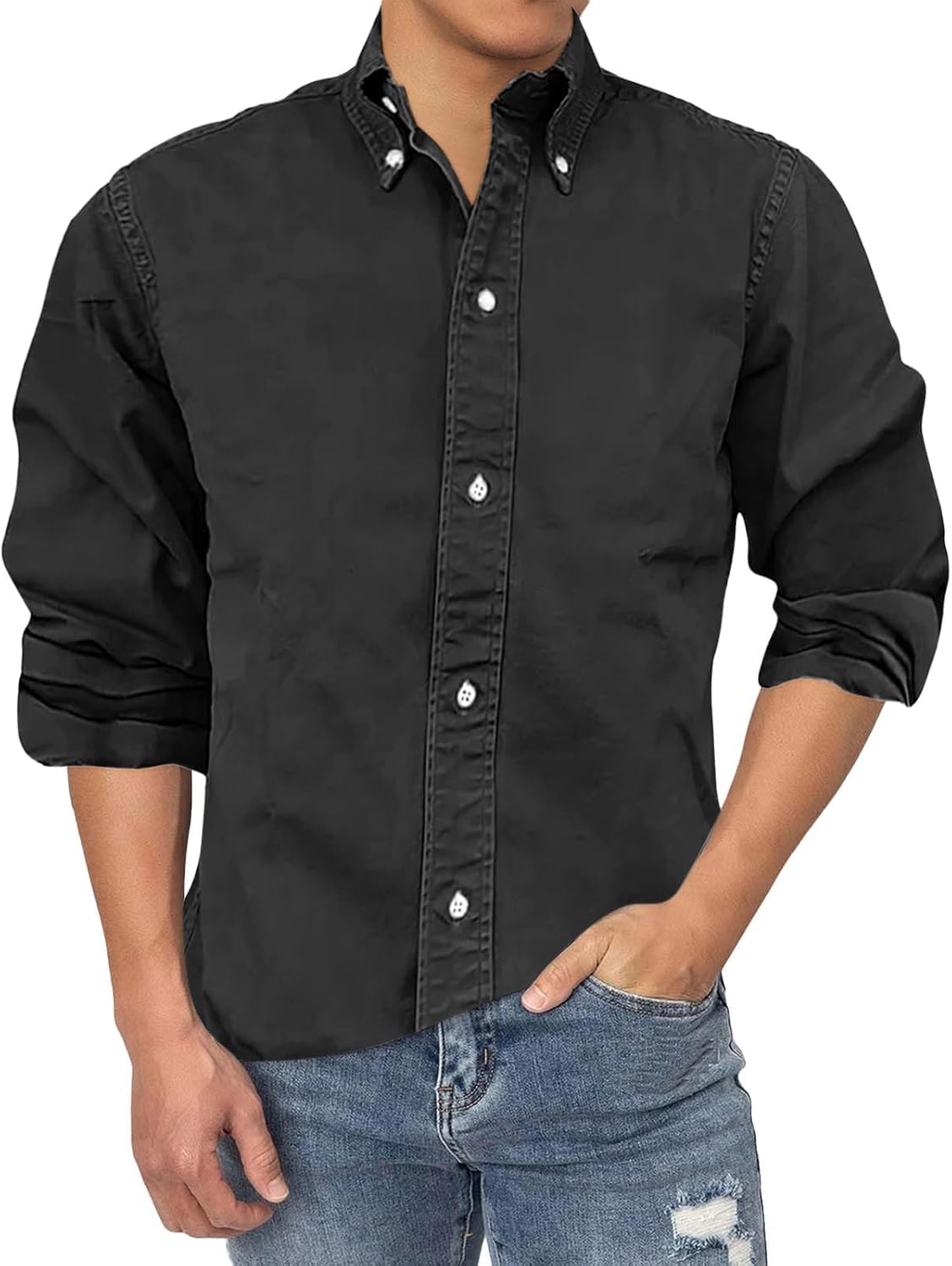 Camisa de manga larga vintage