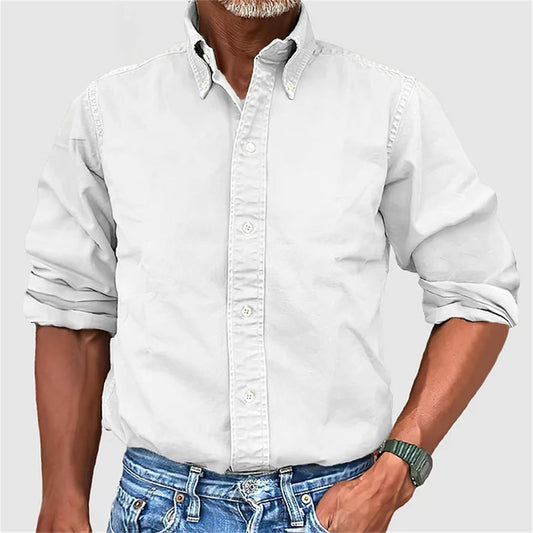 Camisa de manga larga vintage