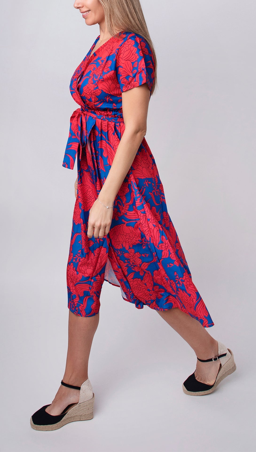 Anna - Vestido con estampado floral primavera/verano