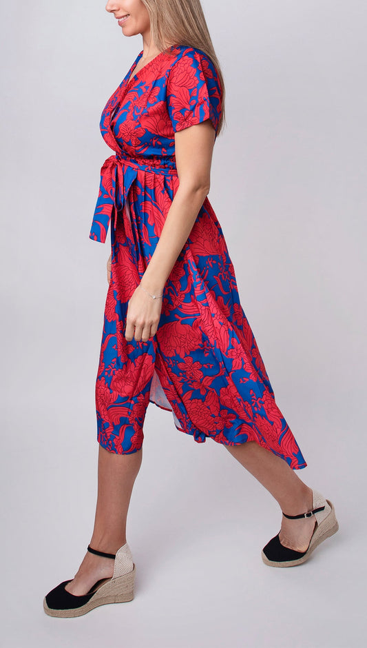 Anna - Vestido con estampado floral primavera/verano