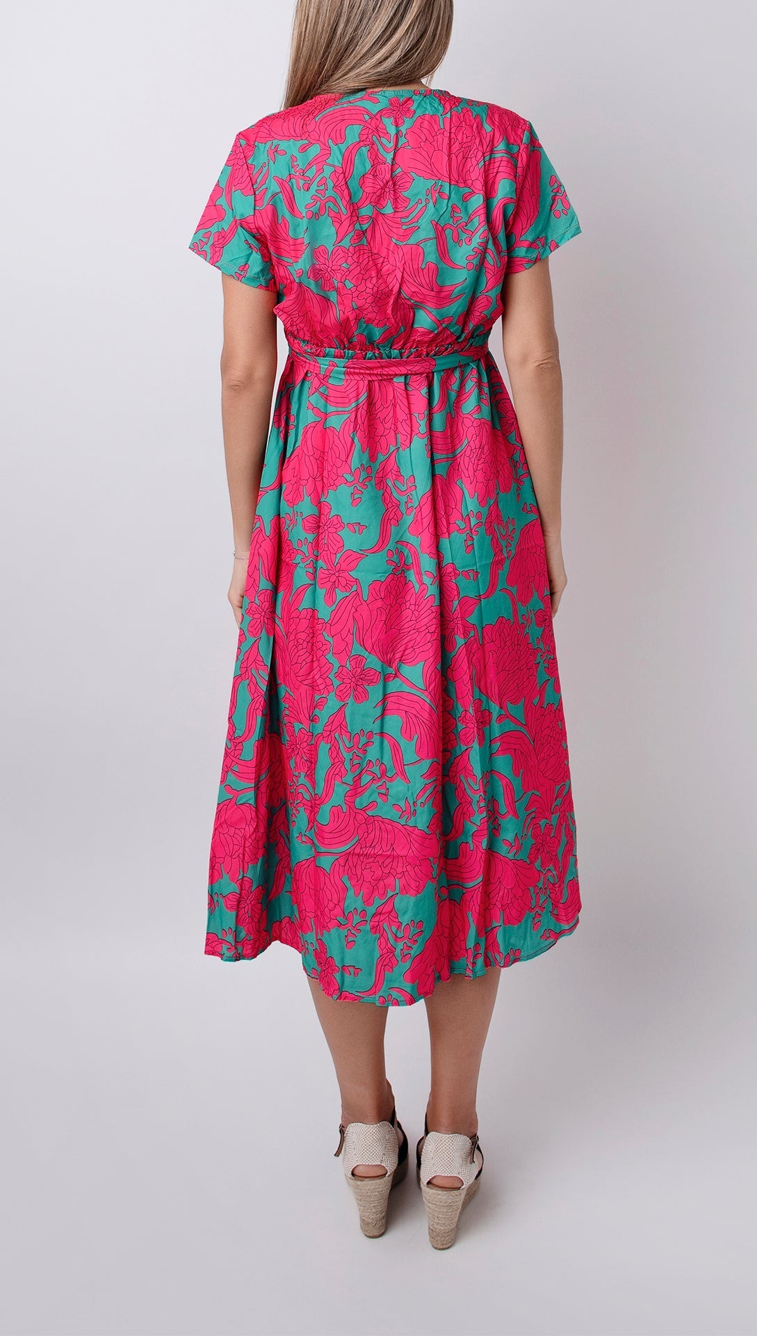 Anna - Vestido con estampado floral primavera/verano