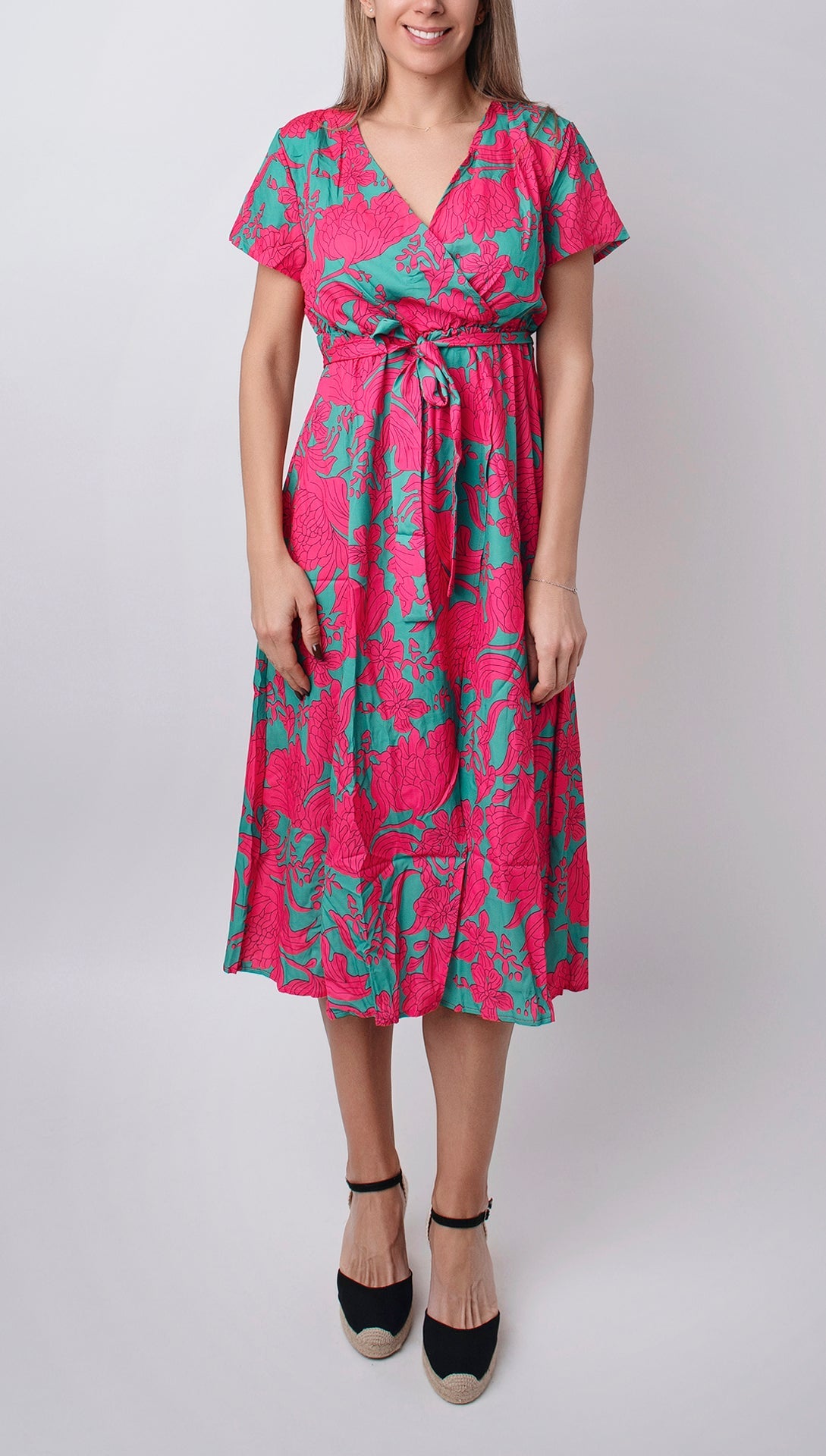 Anna - Vestido con estampado floral primavera/verano