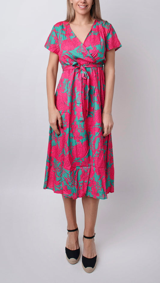 Anna - Vestido con estampado floral primavera/verano