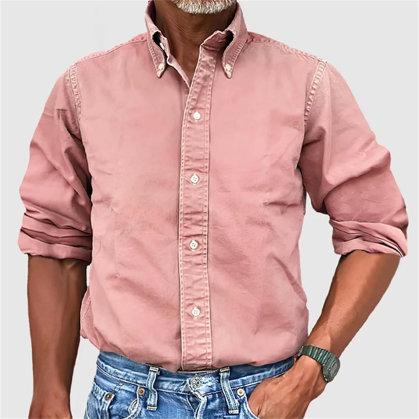 Camisa de manga larga vintage
