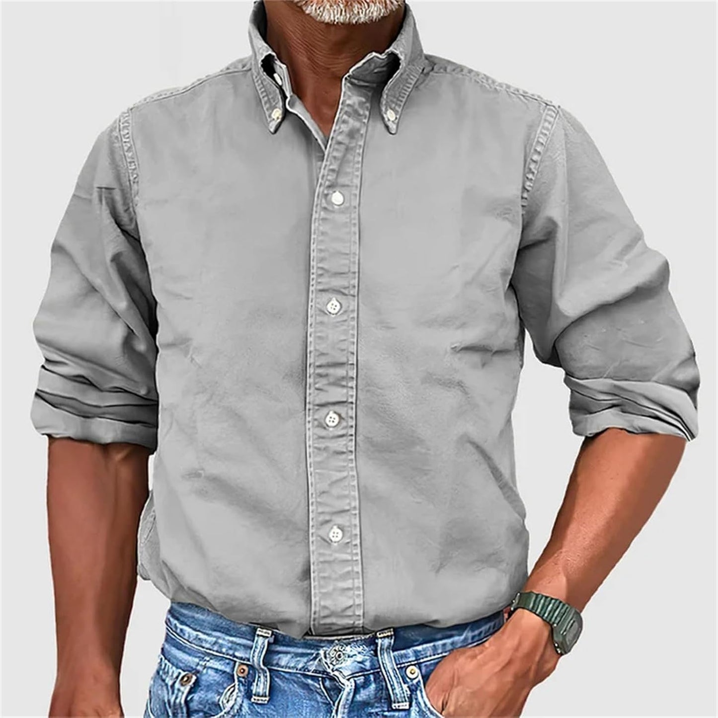 Camisa de manga larga vintage