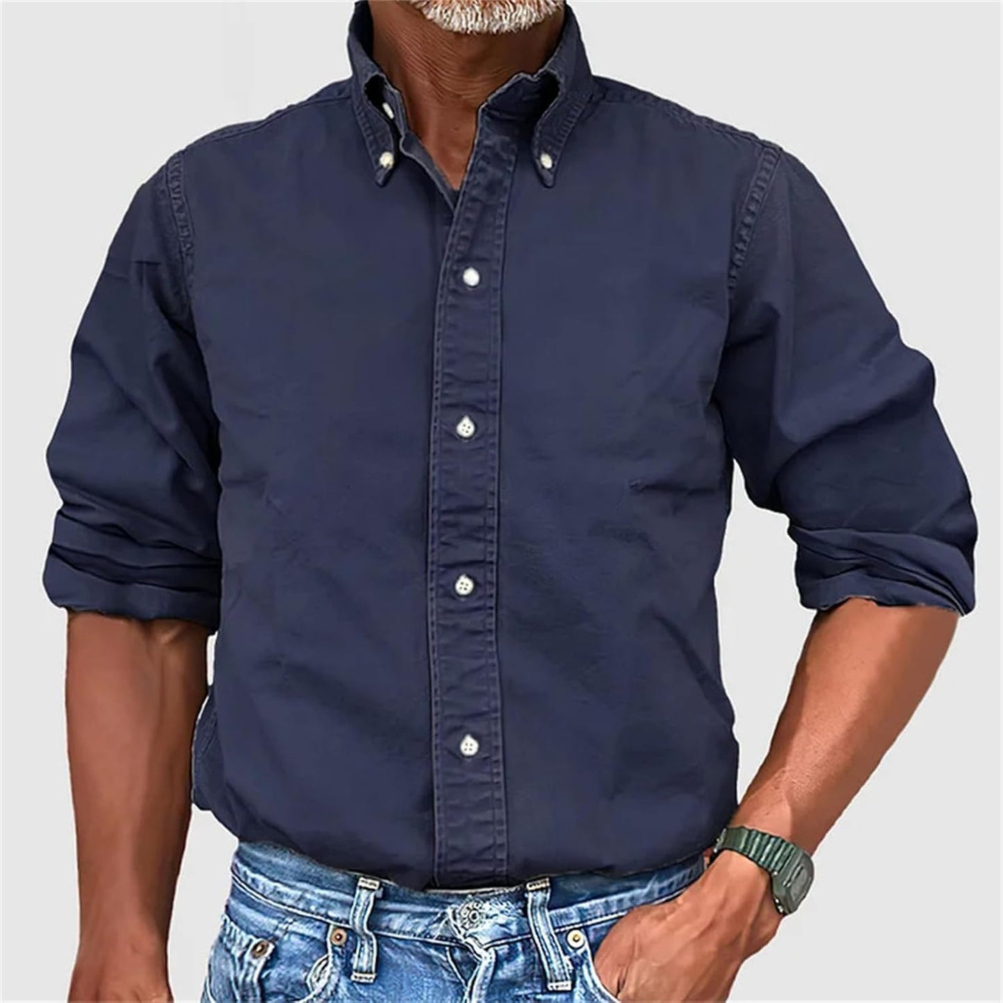 Camisa de manga larga vintage
