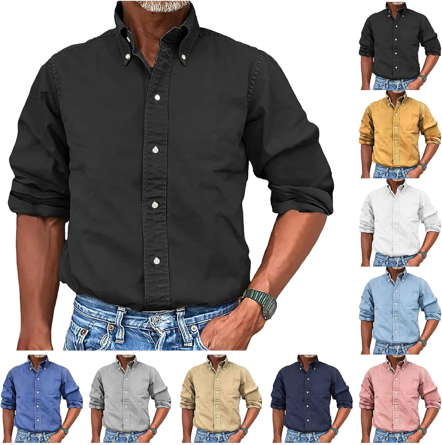 Camisa de manga larga vintage
