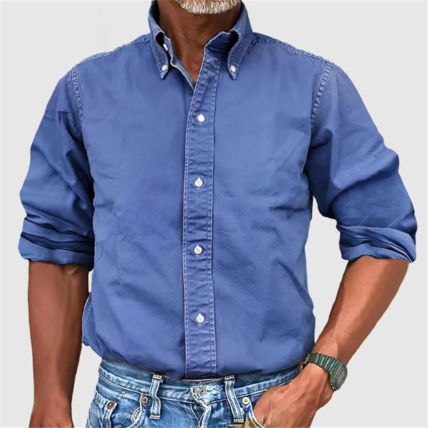 Camisa de manga larga vintage