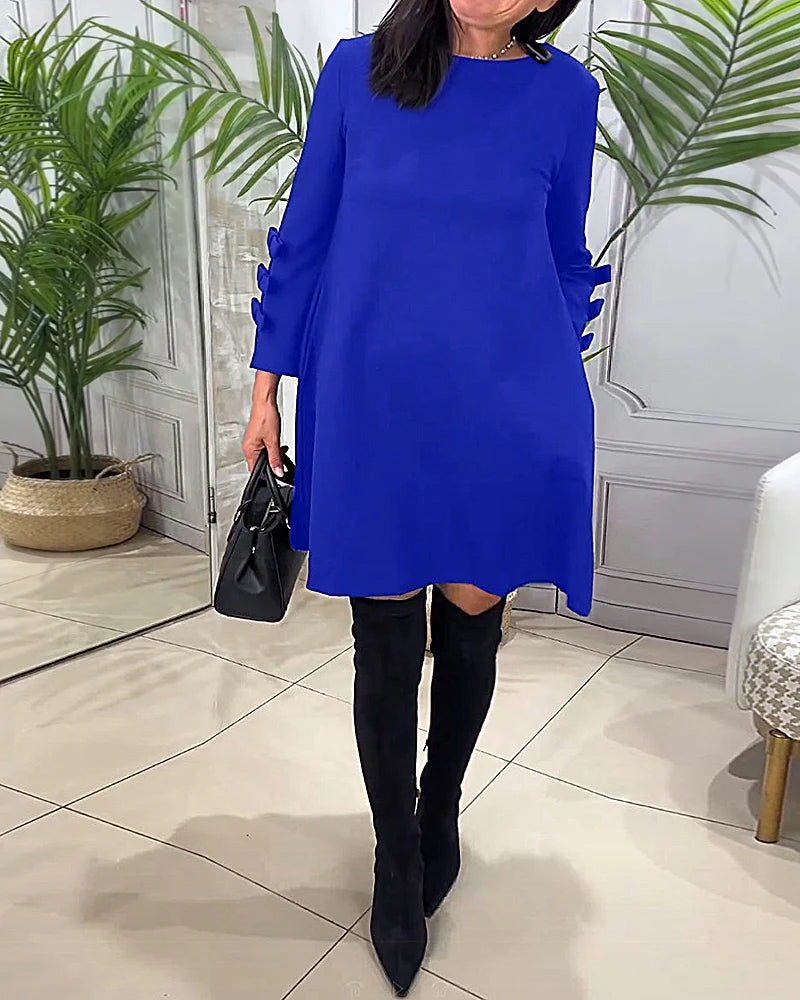 Andrea - Vestido de manga larga