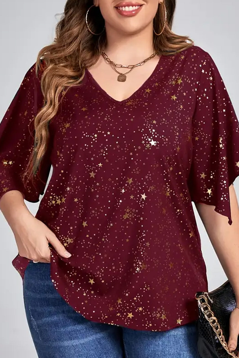 Blusa Plus Size Casual