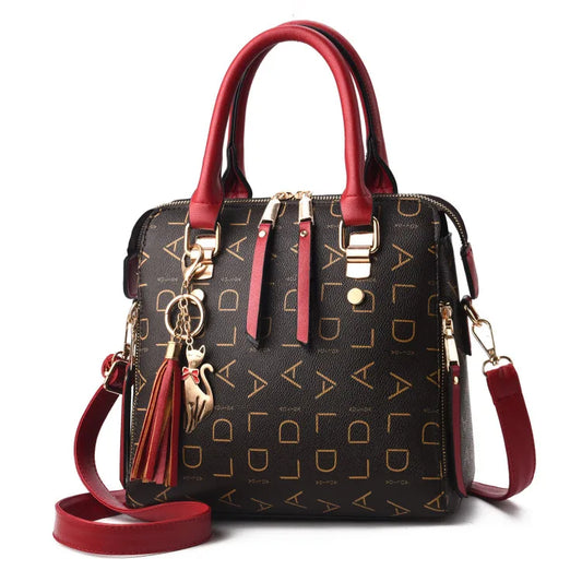 Elegante Bolso Tote con Borlas