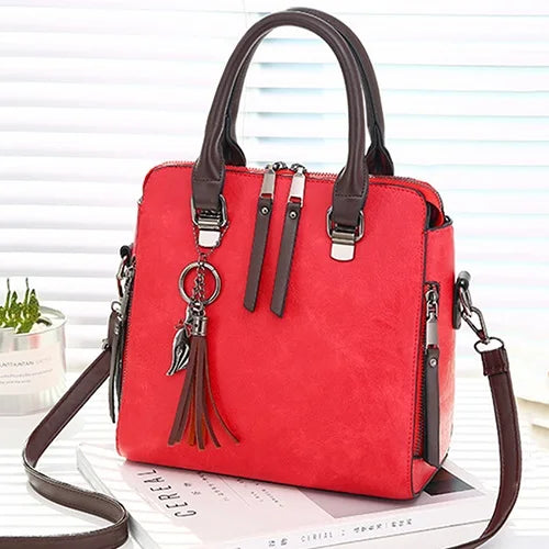Bolsos Vintage de PU estilo Boston