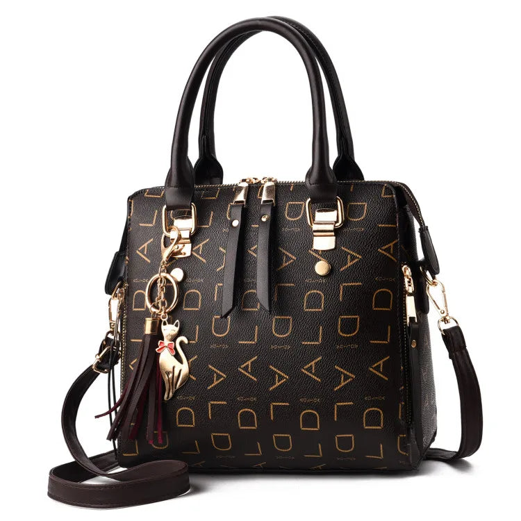 Elegante Bolso Tote con Borlas