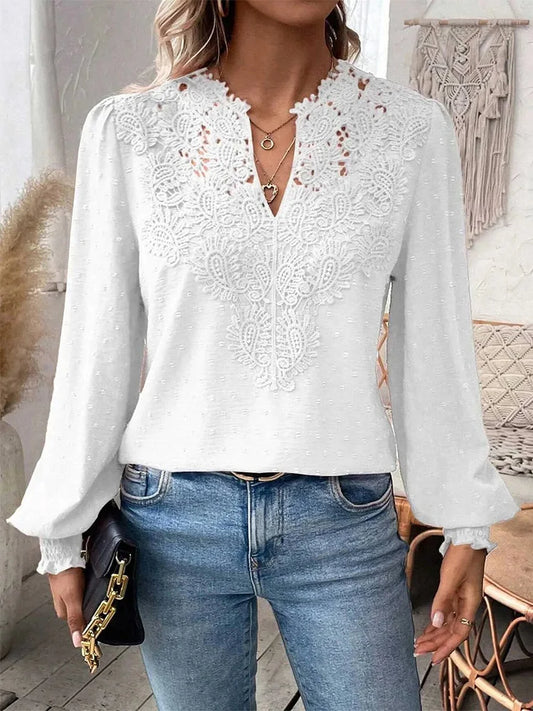 Blusa Elegante de Encaje