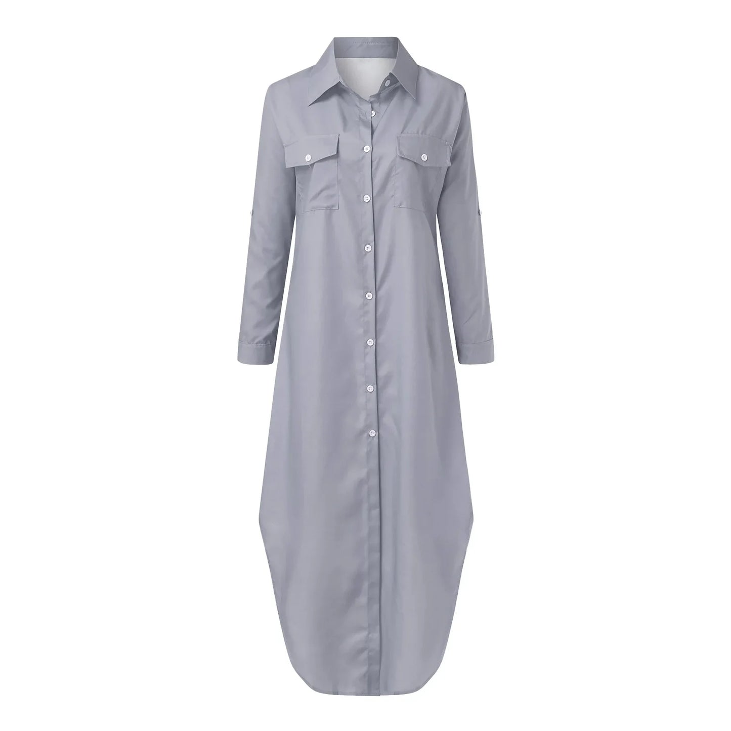 Vestido Camisero (S-5XL)