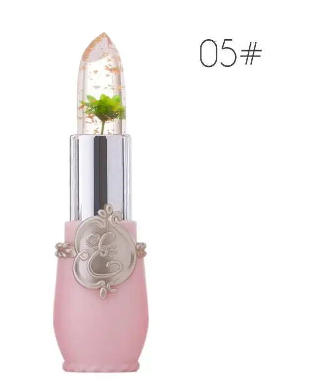 ¡Lábial Térmico Florido: Cambia de Color con tu Temperatura!