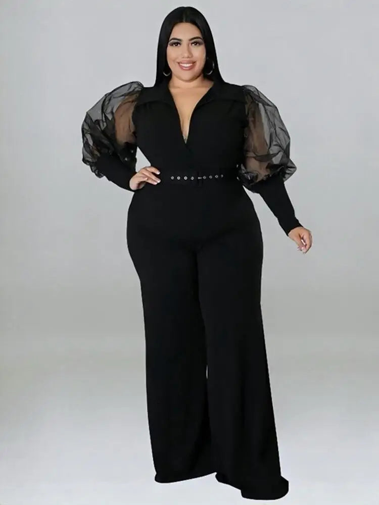 Mono Elegante para Mujer de Talla Grande
