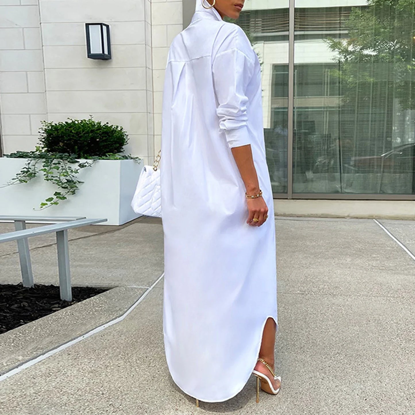 Vestido Camisa de Mujer
