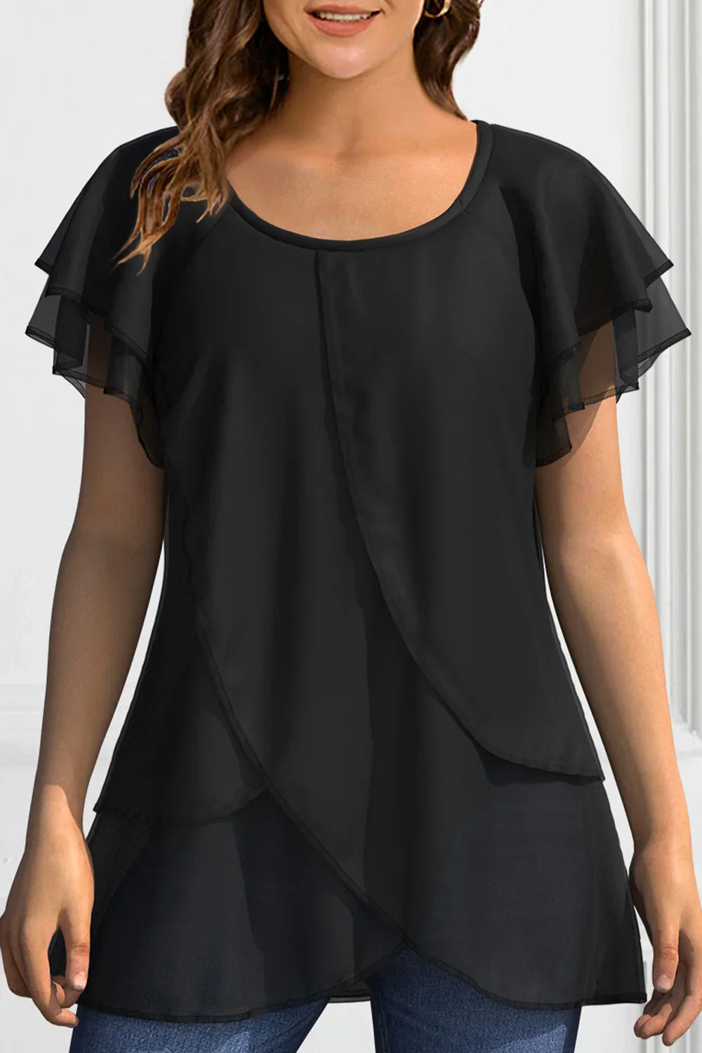 Blusa Plus Size Casual